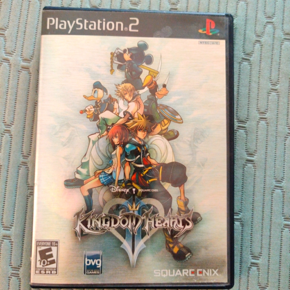 Kingdom Hearts 2 Disney Video Game Playstation 2